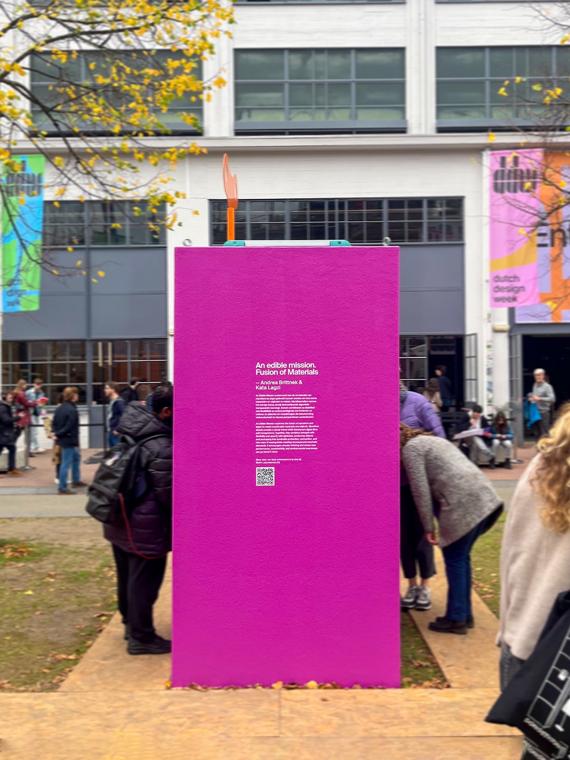 03 DDW25 Klokgebouw Outside_An edible mission_Fusion of Materials_Andrea Brittnek_Kata Lagzi_2025 - 1125x1500px.jpg